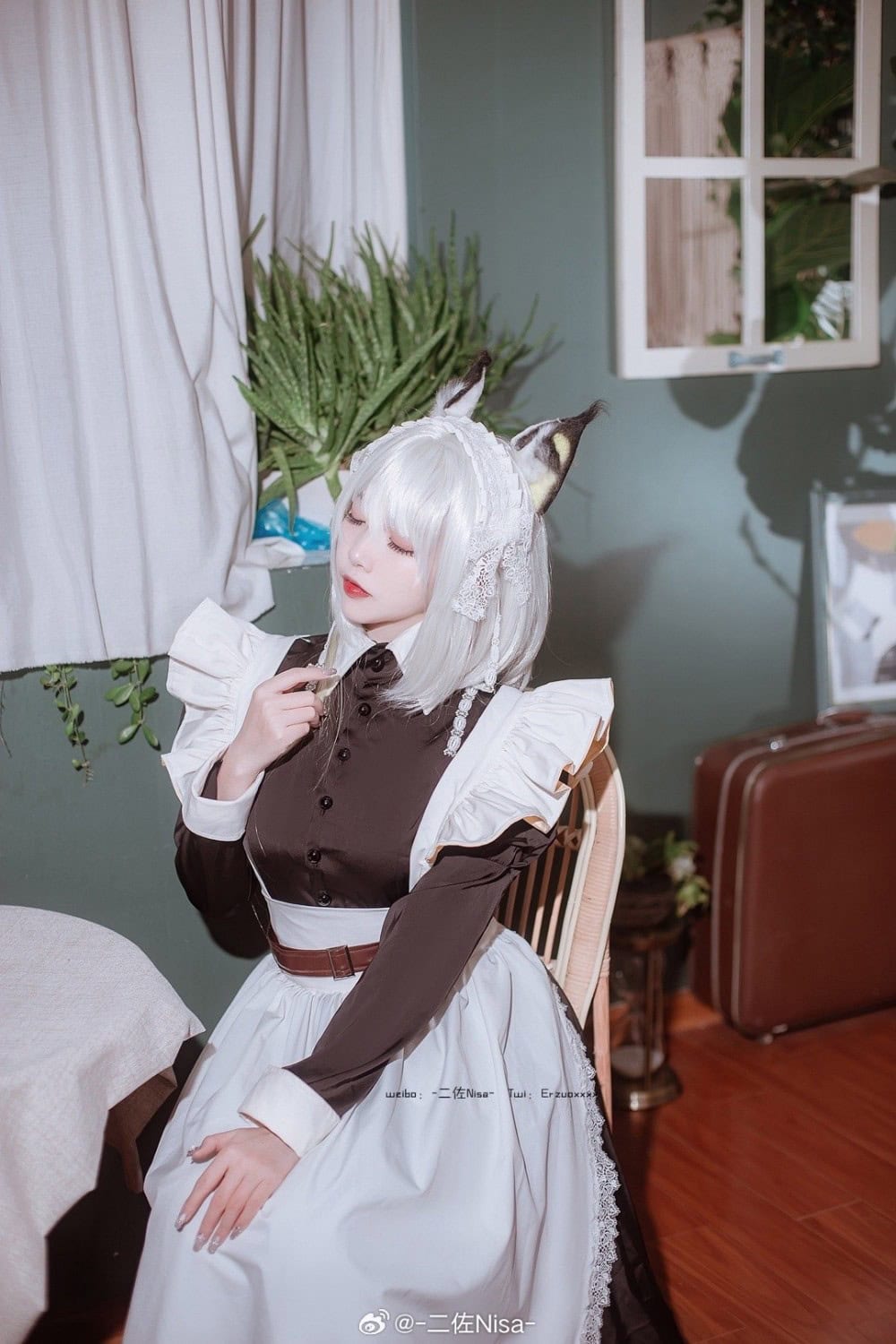 cos正片 博士，今天有什么工作吗 明日方舟 凯尔希@-二佐Nisa--阿呆日记