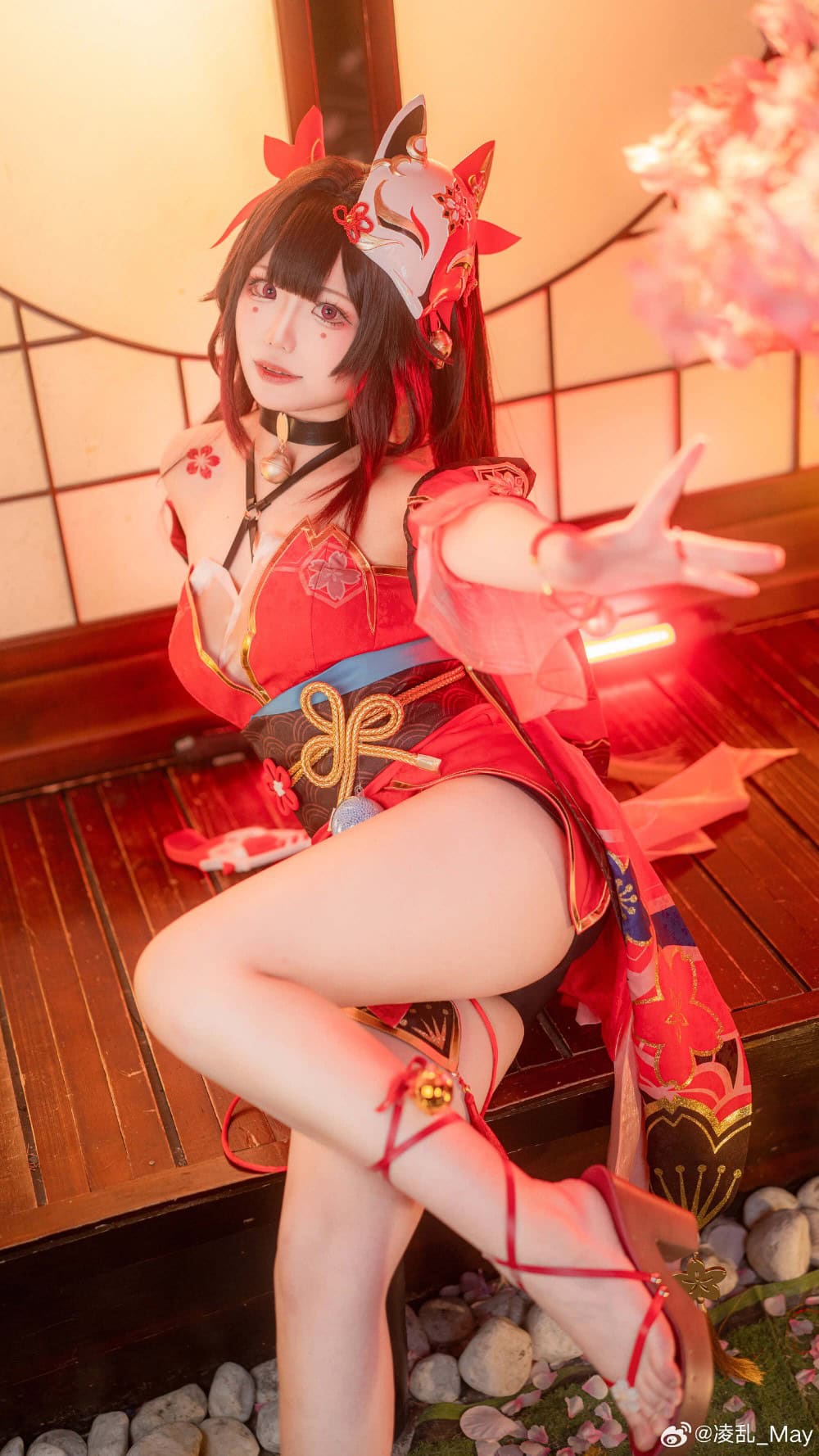 COSPLAY 不要发愣嘛~亲爱的，你要找的花火在~这~里~哦~ 崩坏：星穹铁道 花火@凌乱_May-阿呆日记