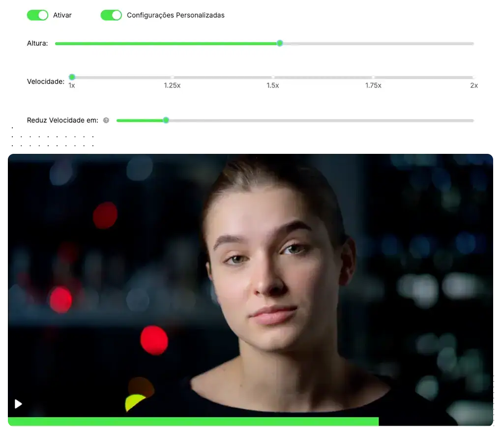 Dynamic Progress Bar feature