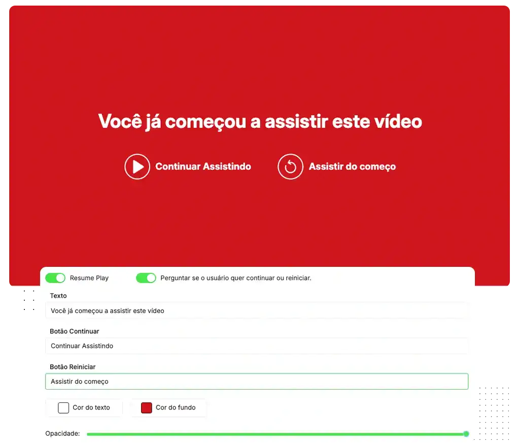 Resume Play feature