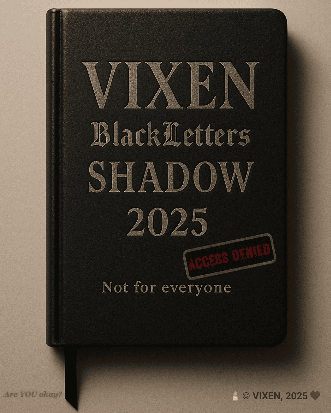 Black Letters — digital fiction archive cover