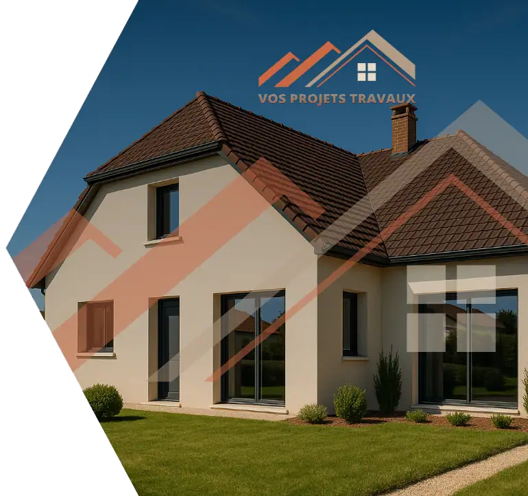 Maison moderne rénovée dans les Deux-Sèvres, illustrant l’accompagnement travaux proposé par Vos Projets Travaux.