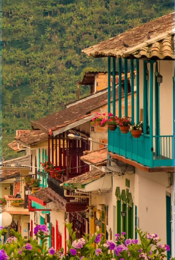 Jardín considerado uno de los pueblos mas bonitos del país