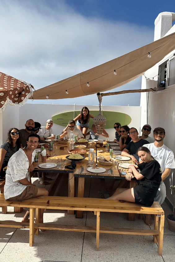 Surfhouse lunch group