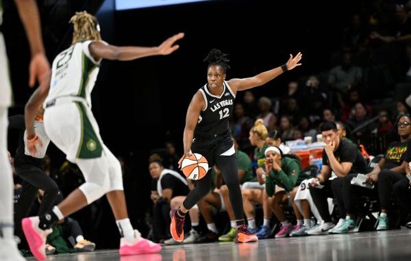 ‘It was a rush’: Gray sparks Aces in season debut