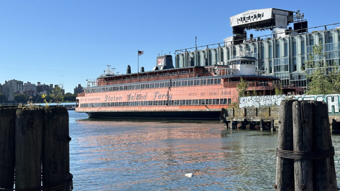 Pete Davidson and Colin Jost’s Staten Island Ferry Used For ‘Screamboat’ Filming