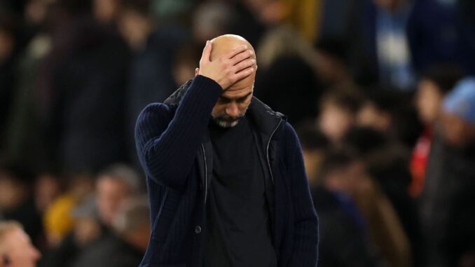 Pep takes blame for City getting ‘worse and worse’