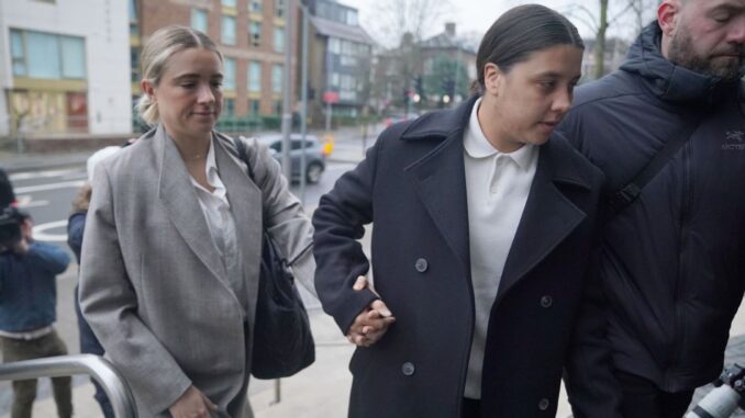 jury-retires-to-consider-verdict-in-sam-kerr-trial.jpg Jury retires to consider verdict in Sam Kerr trial