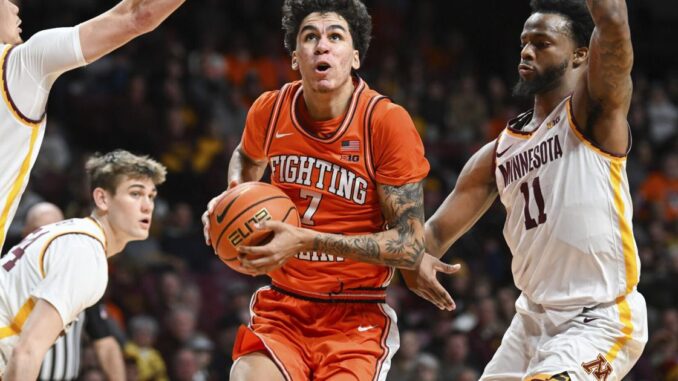 No. 23 Illinois leans on talented freshman class that can be a force when healthy