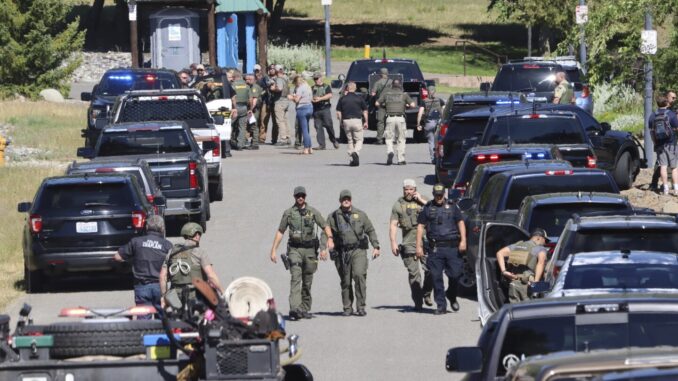 Gunman started blaze and then attacked…