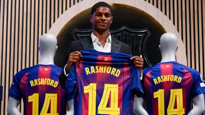 Rashford joins Barcelona: ‘Feels like I’m at home’