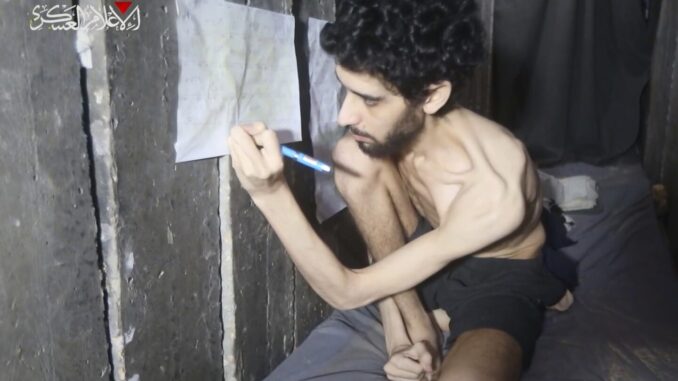 Videos of emaciated Israeli hostages increase pressure on Netanyahu for ceasefire…