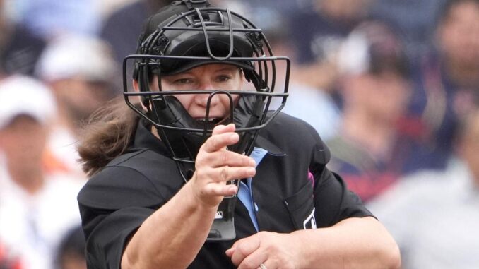 MLB is calling up its first female umpire, promoting Jen Pawol for Saturday’s Marlins-Braves game