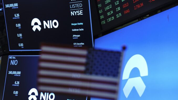 Nio shares surge over 14%, extending gains for seventh session