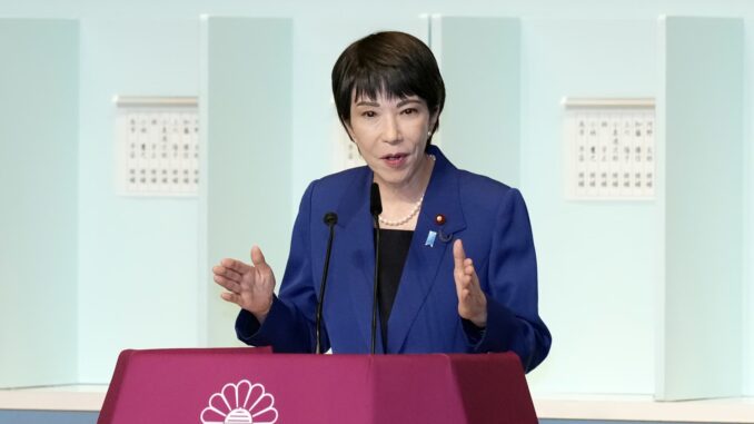 Japan could get its first woman prime minister as Sanae Takaichi leads the polls. But it’s far from a done deal