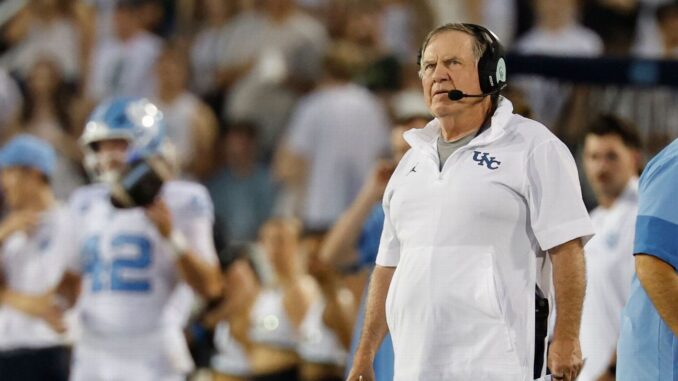 Belichick wins 1st at UNC, confirms Patriots ban
