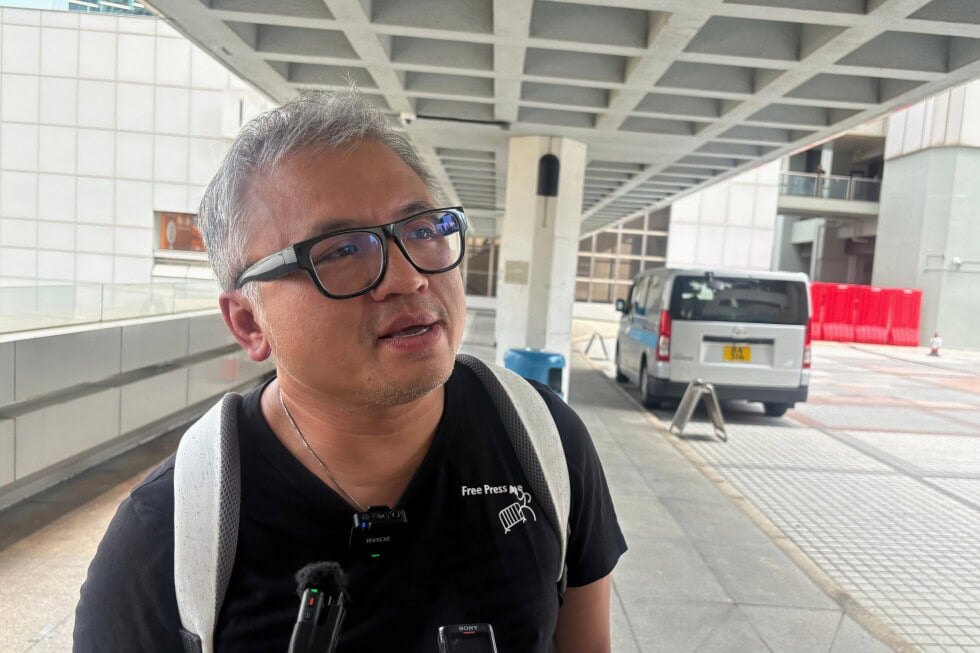 Hong Kong journalist Ronson Chan sent to prison for obstructing officer