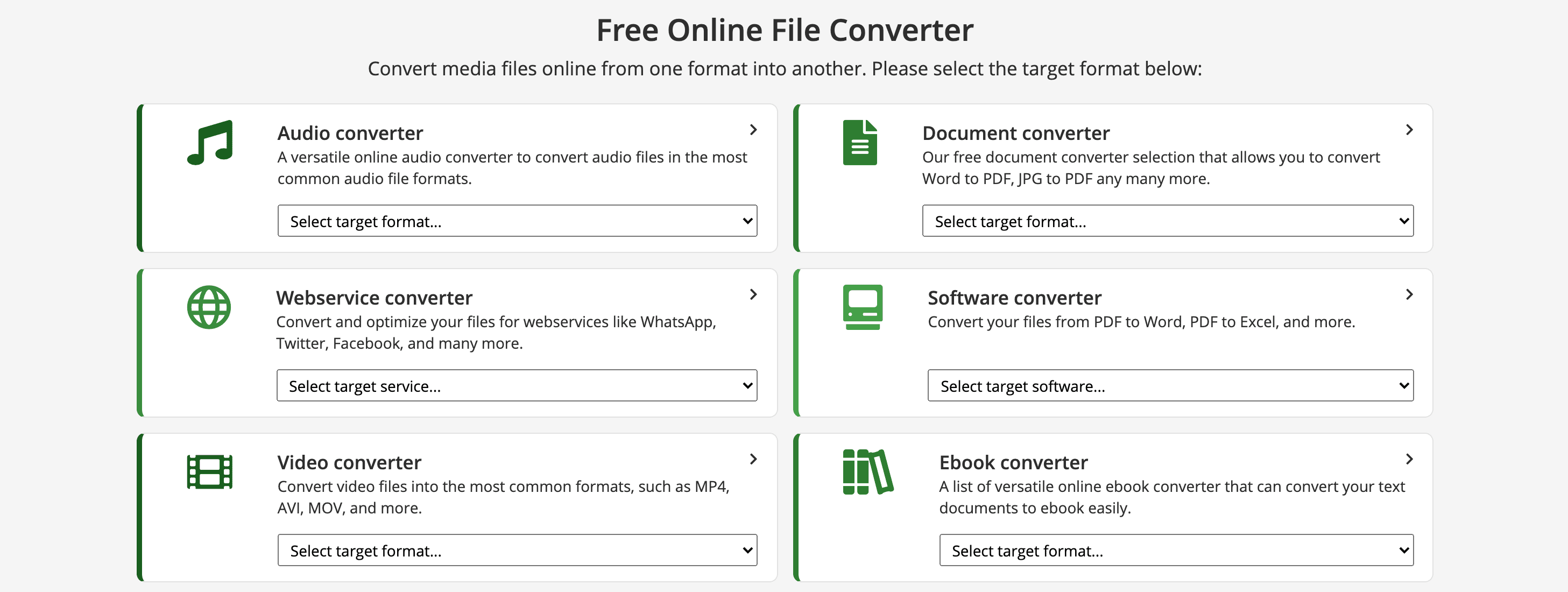 محول الملفات