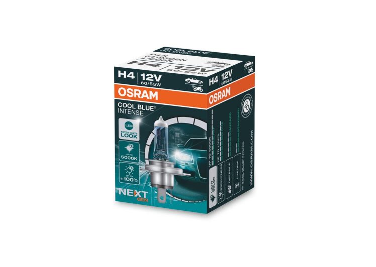 Žarulja OSRAM H4 12V 60/55W P43t COOL BLUE INTENSE (NEXT GEN)