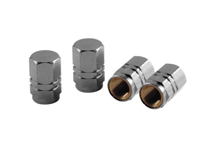 LAMPA kapica ventila Hexagonal set chrome 02503