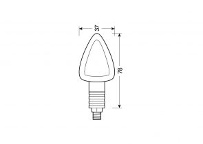 LAMPA žmigavci Focal 90065 moto