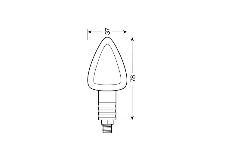 LAMPA žmigavci Focal 90065 moto