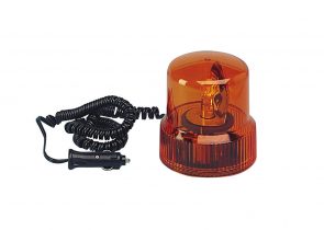 Rotirka LAMPA magnetska 12v+270 cm kabel narančasta 73025