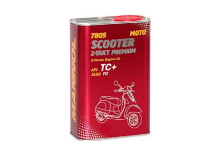 Moto ulje MANNOL scooter premium 2t (metal) 1l