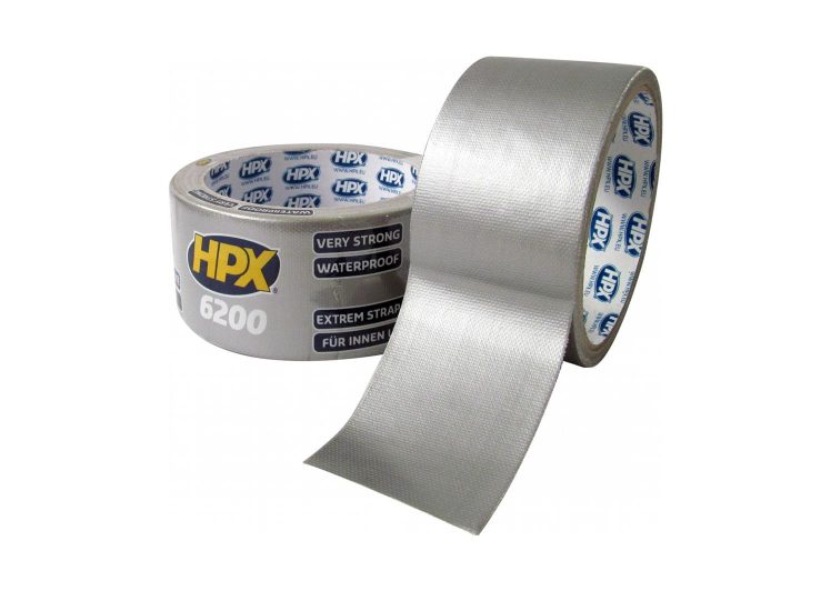 HPX platnena traka srebrna 50mmx10m