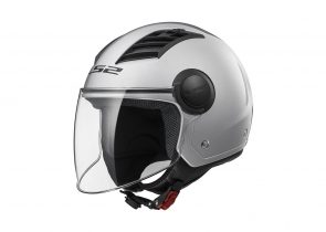 Moto kaciga LS2 of562 airflow srebrna l