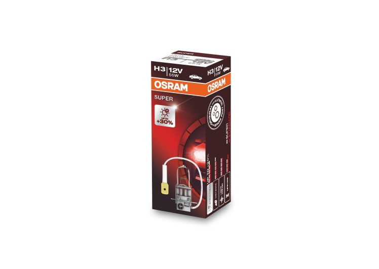 Žarulja OSRAM H3 12V 55W 64151SUP PK22S SUPER