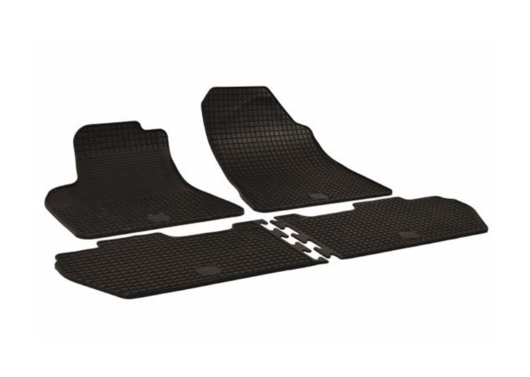 Auto tepisi gumeni Citroën Berlingo, 2008>2018 / Peugeot Partner, 2008>2018, 2 reda ZUBRY