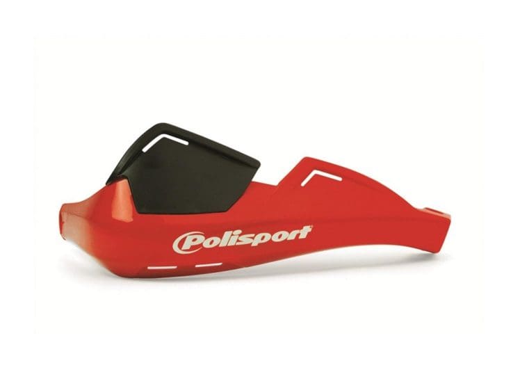 Moto štitnici za ruke POLISPORT EVOLUTION crveni set