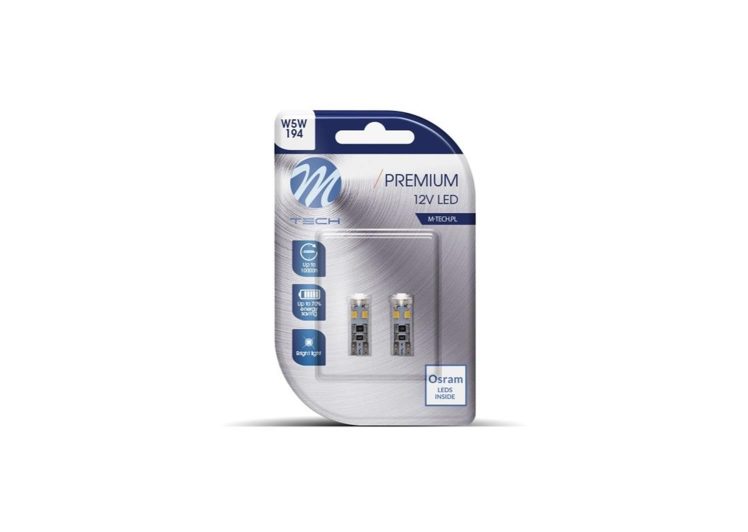 Žarulja LED MTECH W5W 12V 0,64W W2,1×9,5d