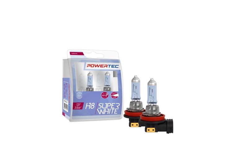 Žarulja MTECH H8 12V 35W PTZSW8-DUO PGJ19-1 SUPER WHITE 100% DUOBOX 2/1