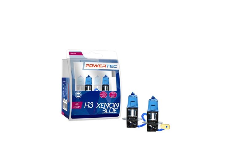 Žarulja MTECH H3 12V 55W PTZXB3-DUO PK22S XENON BLUE 5000K DUOBOX 2/1