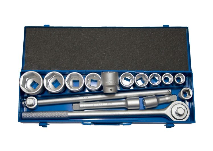 SW-STAHL set alata 3/4″ gedore industrijski nasadni ključevi 15 dijelni, 07650L