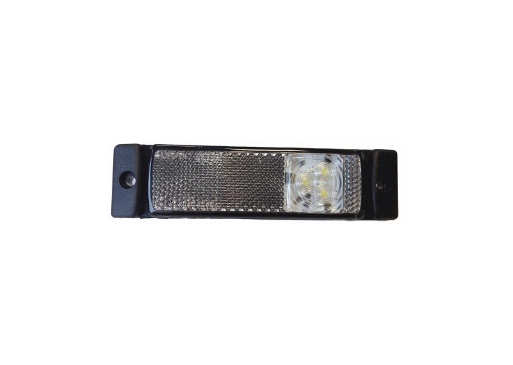 LED gabaritno svjetlo prikolica KAMAR, 130X32, bijelo, L1045-A