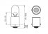 Žarulja BOSCH T4W PURE LIGHT 4W 12V BA9S BLISTER 2/1