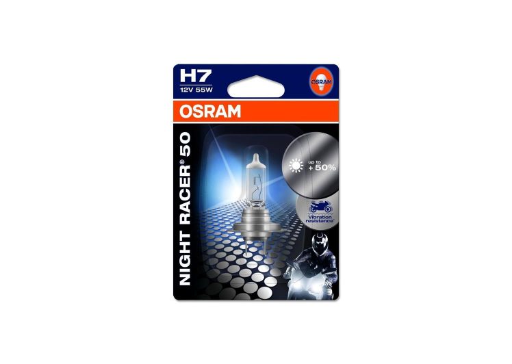 Žarulja H7 OSRAM 12V 55W 64210NR5-01B PX26D Night racer +50% 1/1