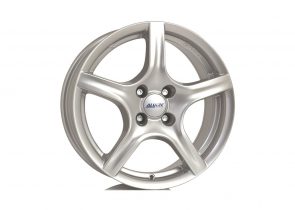 Felga aluminijska ALUTEC 5,5X14 4/100 ET35 (63,3) grip srebrna  GR55435A21-0