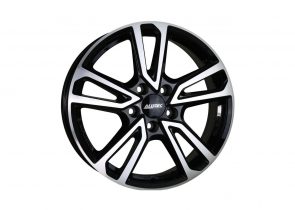 Felga aluminijska ALUTEC 7,5X17 5/112 ET36 (66,6) tormenta ece crna sprijeda polirana TMT75736B63-1