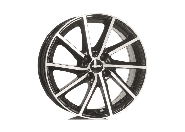 Felga aluminijska ALUTEC 6,0X15 4/108 ET47 (63,4) singa crna sprijeda polirana SIN60547A33-1