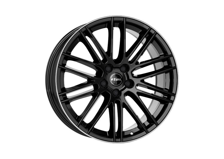 Felga aluminijska RIAL 9,0X20 5/130 ET52 (71,5) kibo x crna poliran rub KIBX-902052V93-2