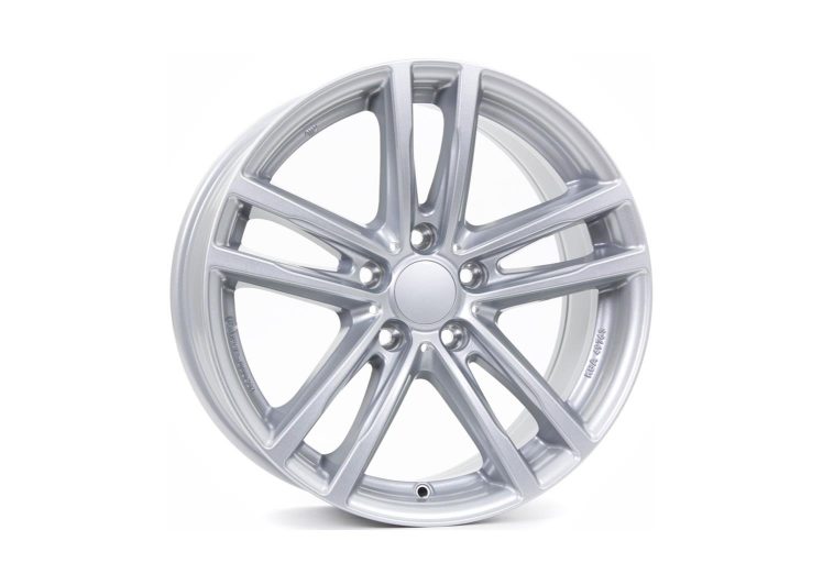 Felga aluminijska RIAL 8,5X18 5/120 ET46 (74,1) x10 ece srebrna  X10X-85846WZ11-0