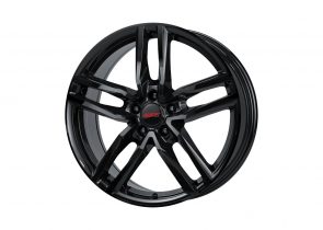 Felga aluminijska ALUTEC 8X18 5X114,3 ET45 (70,1) ikenu crna   IKE80845B82-6