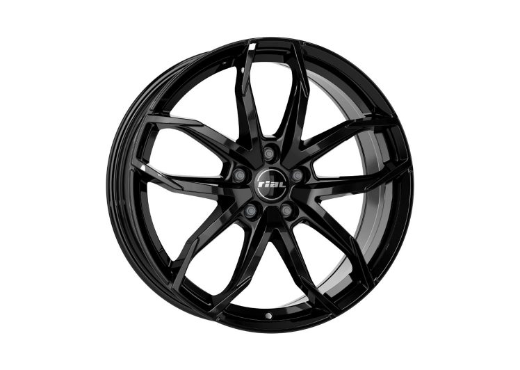 Felga aluminijska RIAL 6,5X17 4X108 ET20 (65,1) lucca crna  LUC65720CP12-6