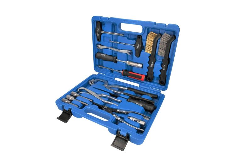 BRILLIANT TOOLS set alata za održavanje disk i bubanj kočnica, BT701250
