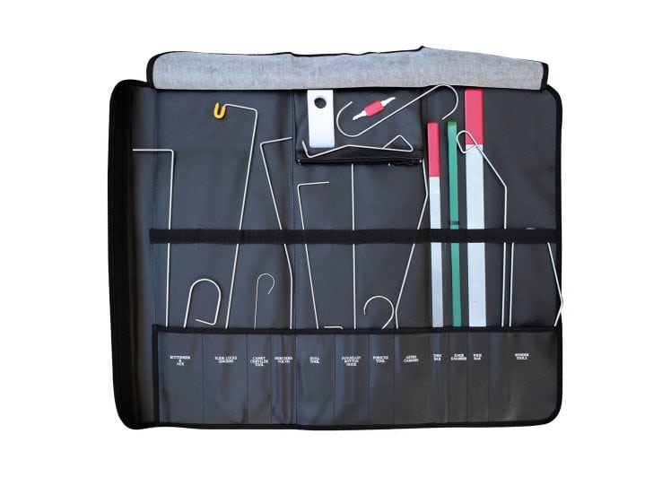 SW-STAHL alat za otvaranje vrata automobila, set iglica i poluga, S3546