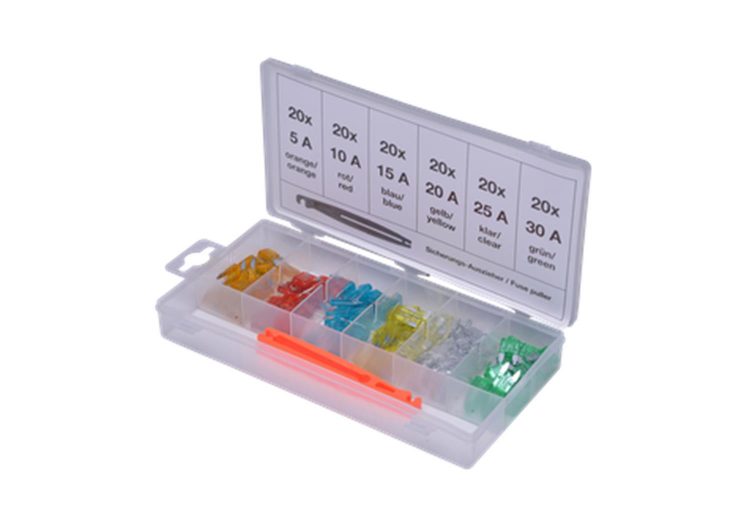 SW-STAHL set osigurača malih za motore 121 komada, s8115